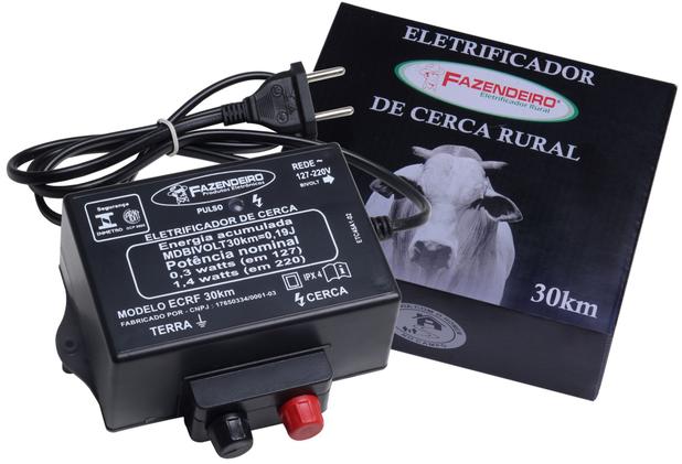 imagem do produto:Eletrificador Bivolt p/ Cerca Elétrica com capacidade de 30km